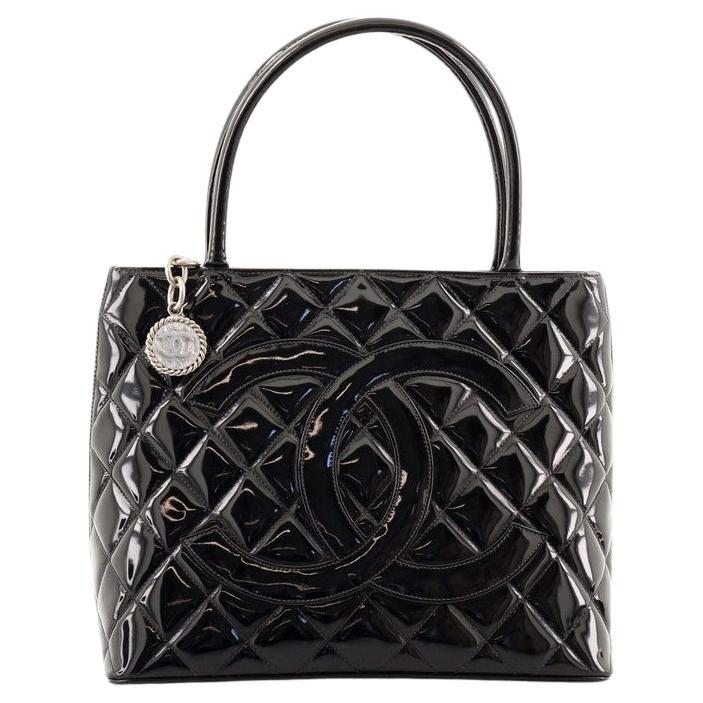 Chanel Model: Medallion Tote Quilted Patent