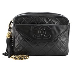 Chanel Model: Vintage Front Pocket Camera Bag Quilted Lambskin Medium at  1stDibs