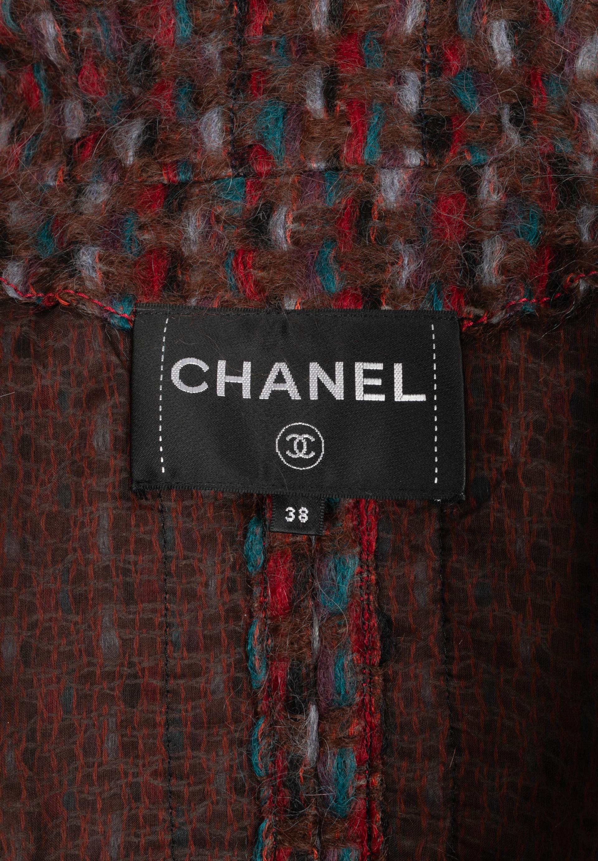 Chanel mohair cardigan For Sale 3