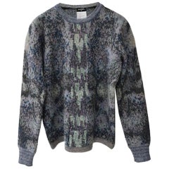 Chanel Mohair Embellished Multicolor Sweater