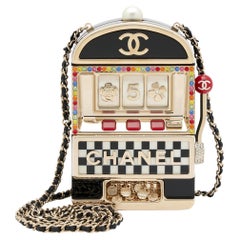 Chanel Monaco Casino Slot Machine Minaudière Bag Gold