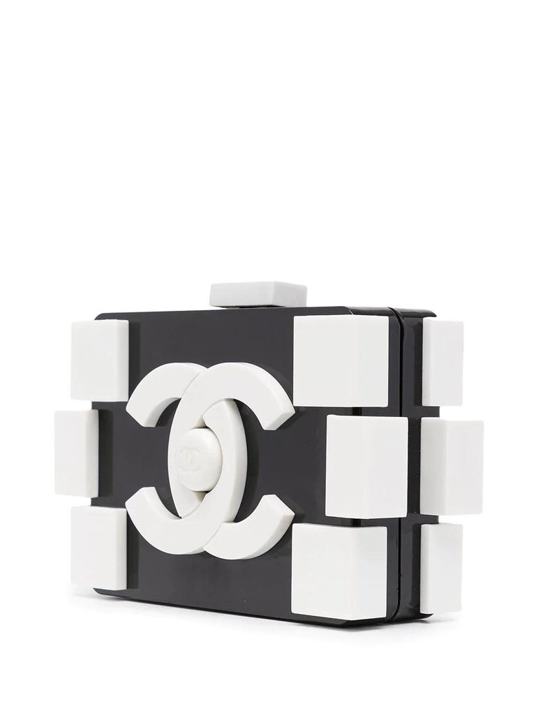 Chanel Monochrome Lego Bag In Excellent Condition In London, GB
