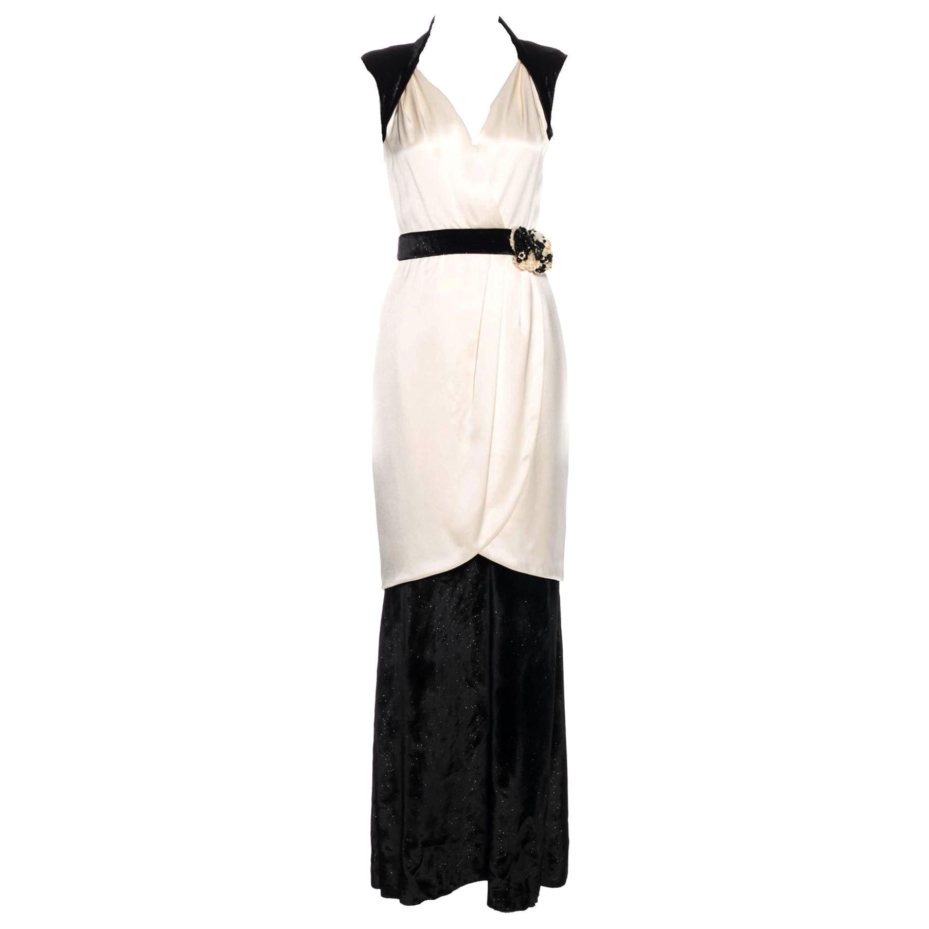 chanel velvet dress