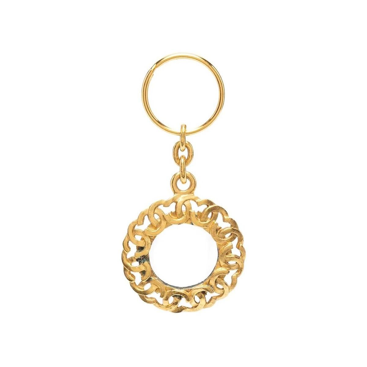 Chanel Monocle Key Ring