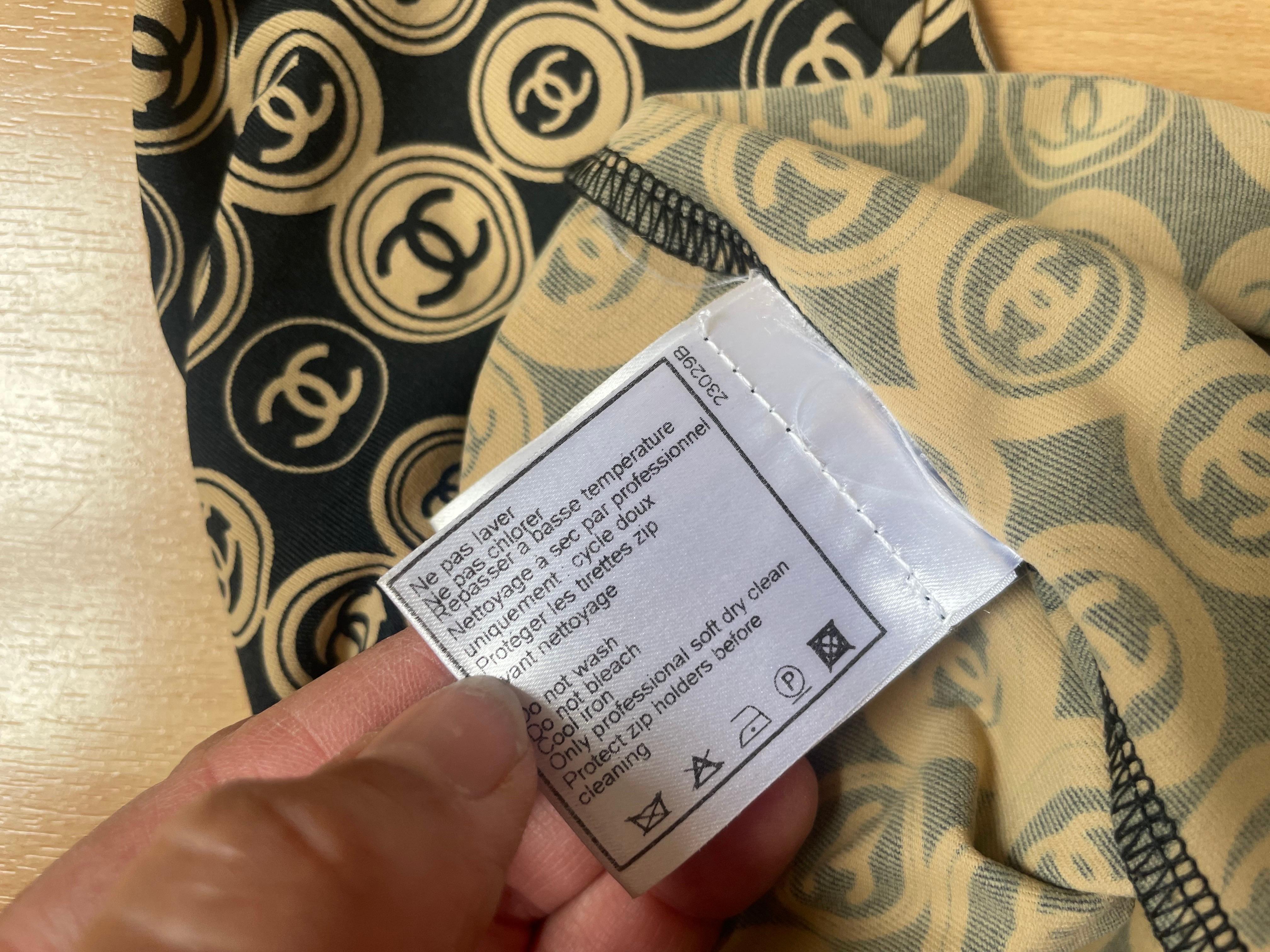 CHANEL Falda monograma como nueva en venta 1