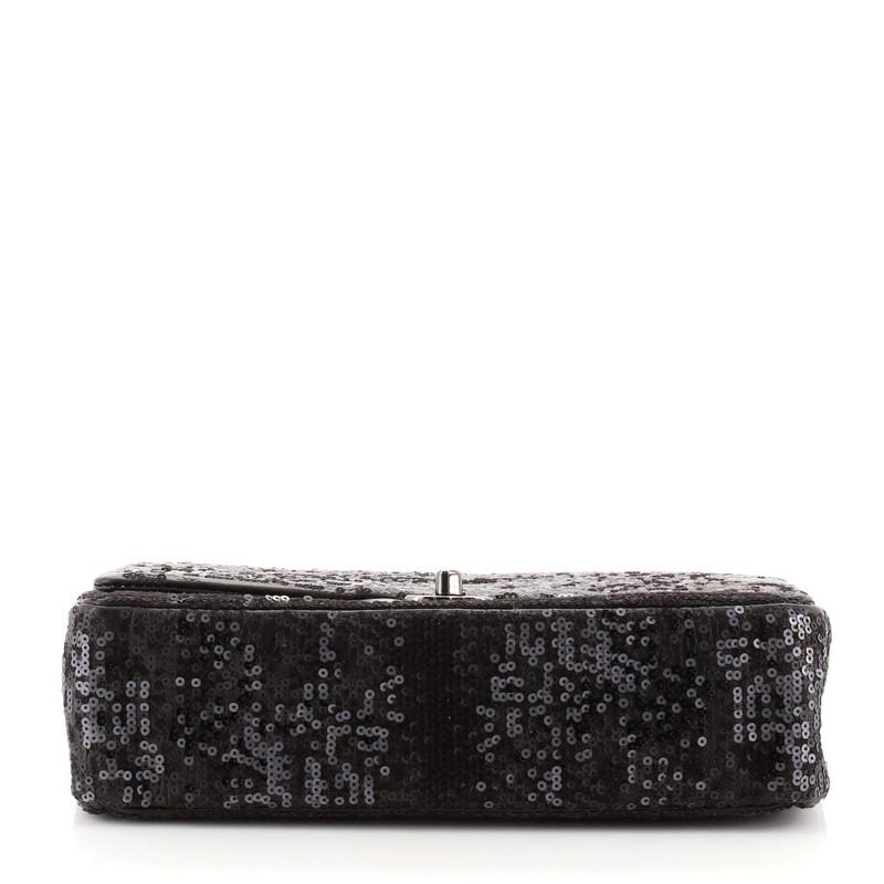 Women's Chanel Moonlight On The Water Flap Bag Sequins Small