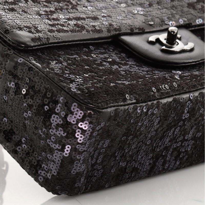 Chanel Moonlight On The Water Flap Bag Sequins Small 2