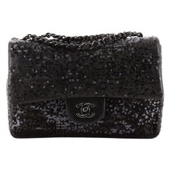 Chanel Moonlight On The Water Flap Bag Sequins Small