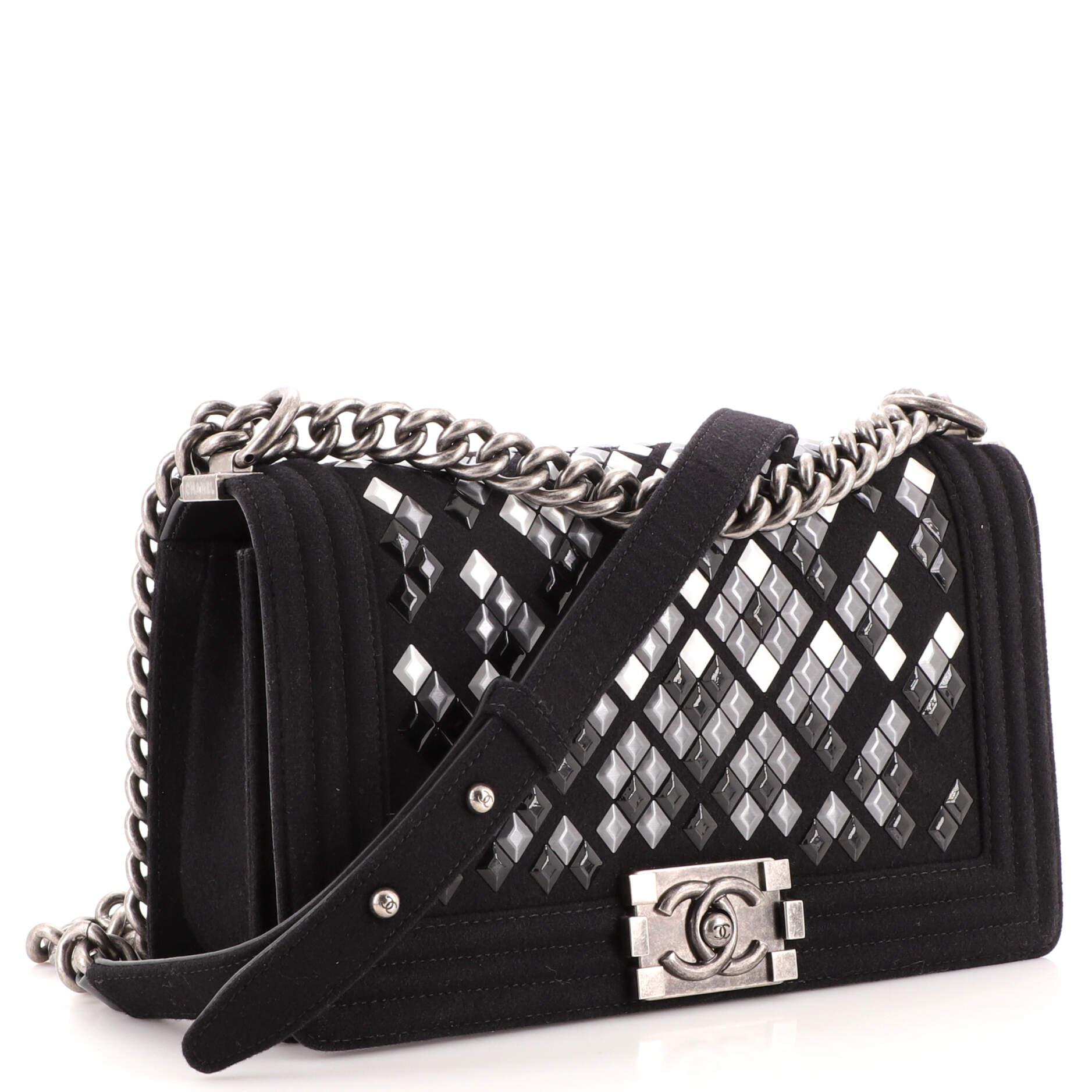 Chanel mosaic bag top