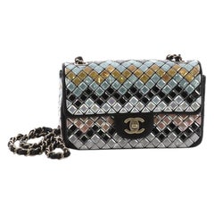 Chanel Mosaic Flap Bag Embellished Lambskin Small