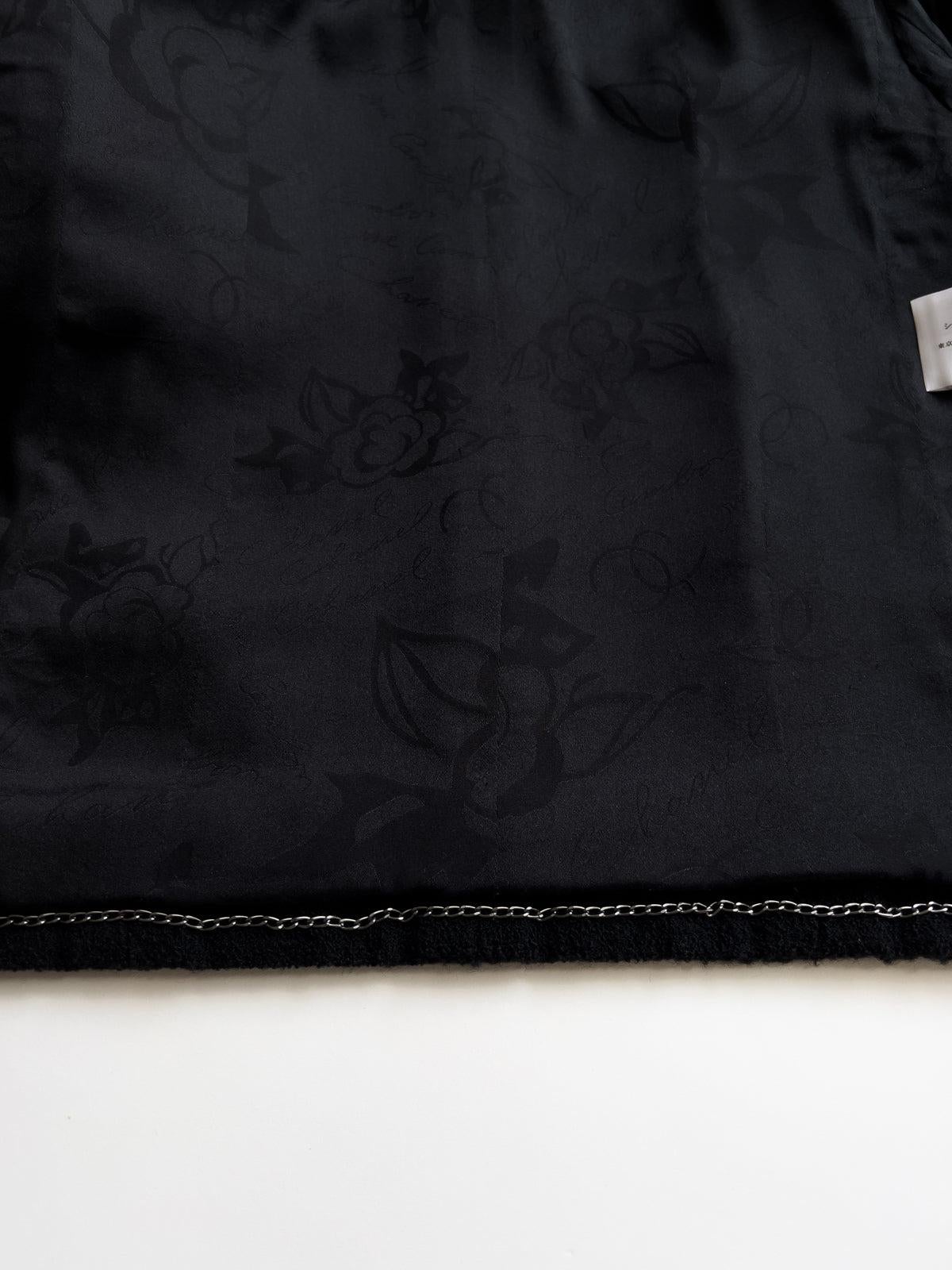 Chanel Most Haunted Black Tweed Jacket 7