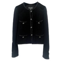 CHANEL Most Haunted Black Tweed Jacket