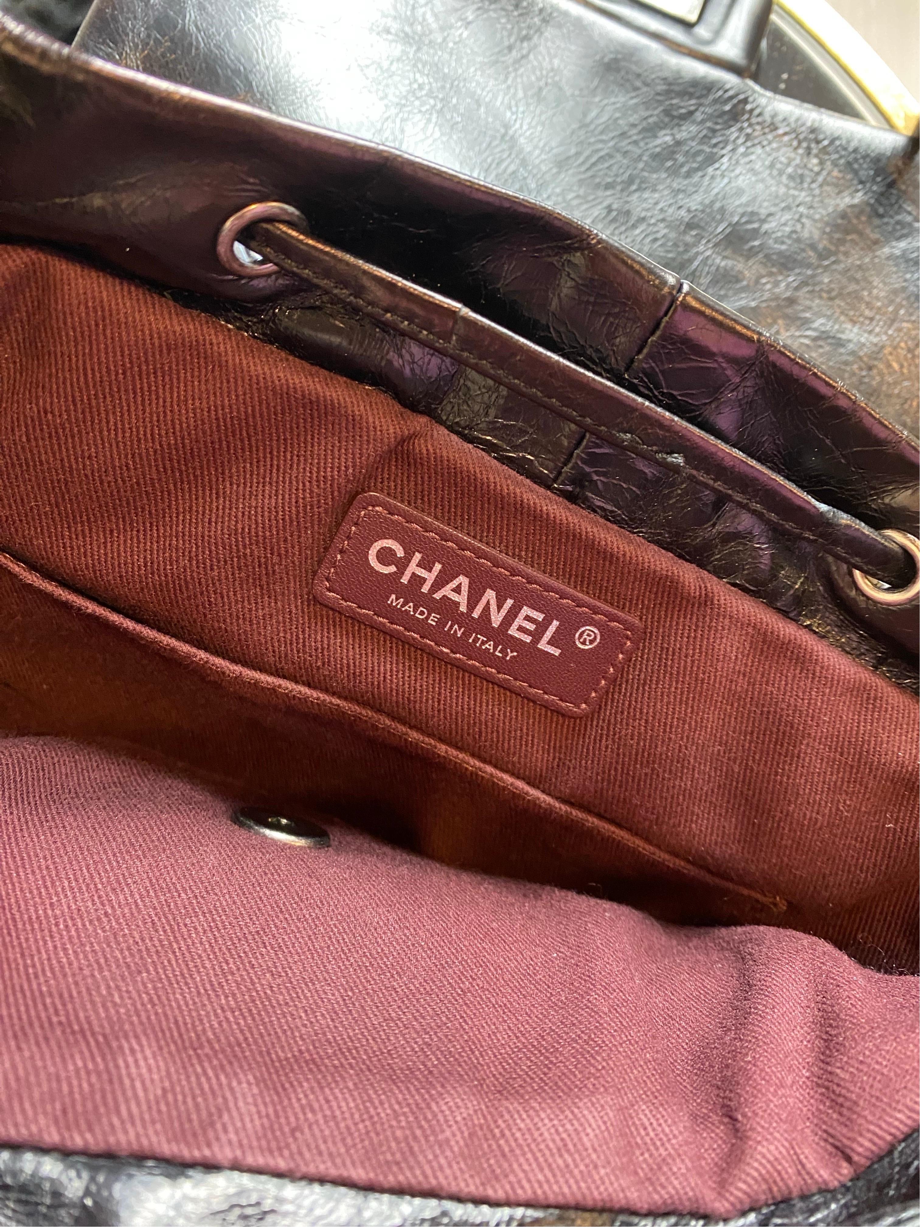 Chanel Mountain Black quilted leather Backpack For Sale 7