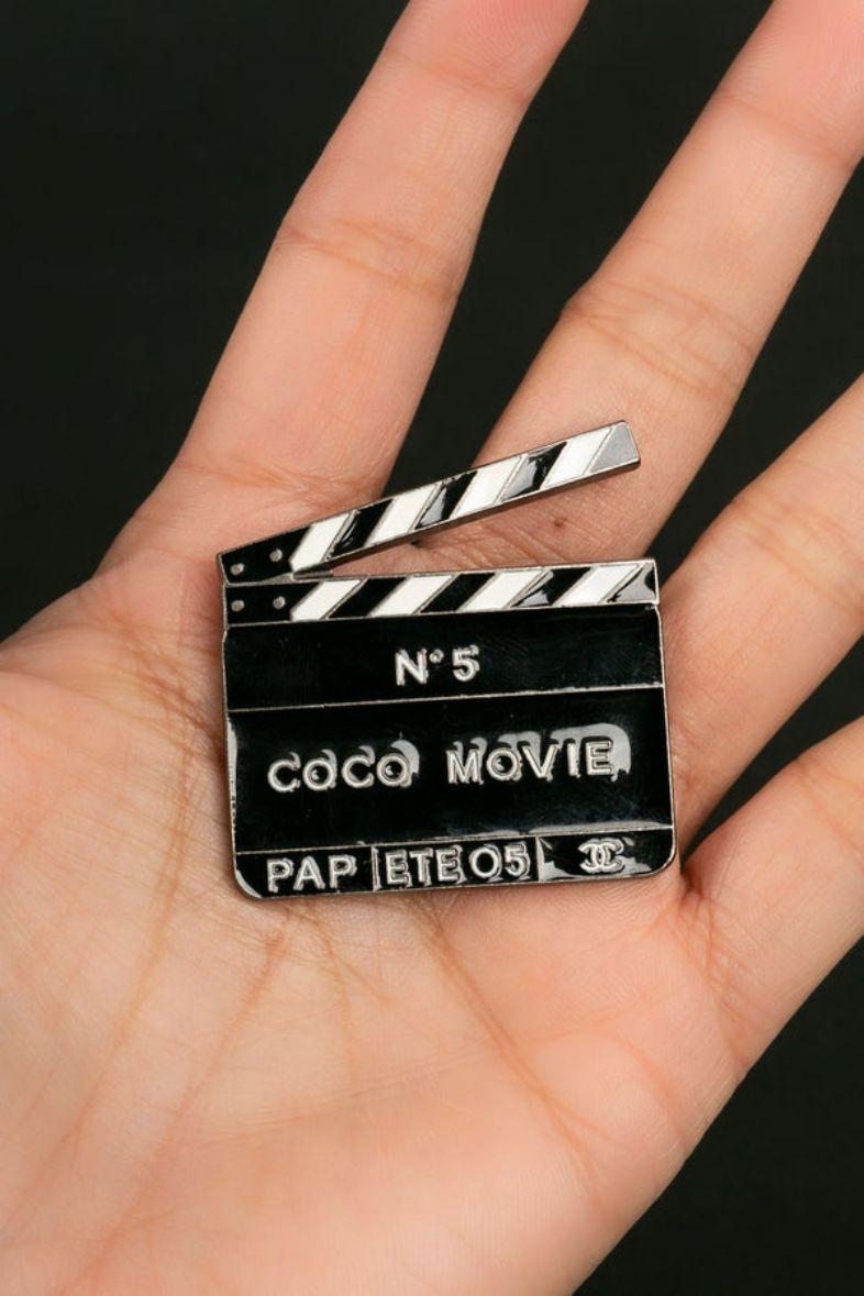 Chanel Movie Clapper Brooch 2005 3