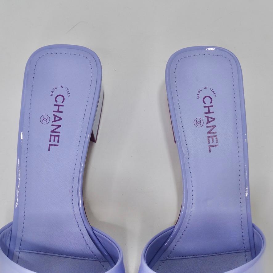 periwinkle blue chanel sandals