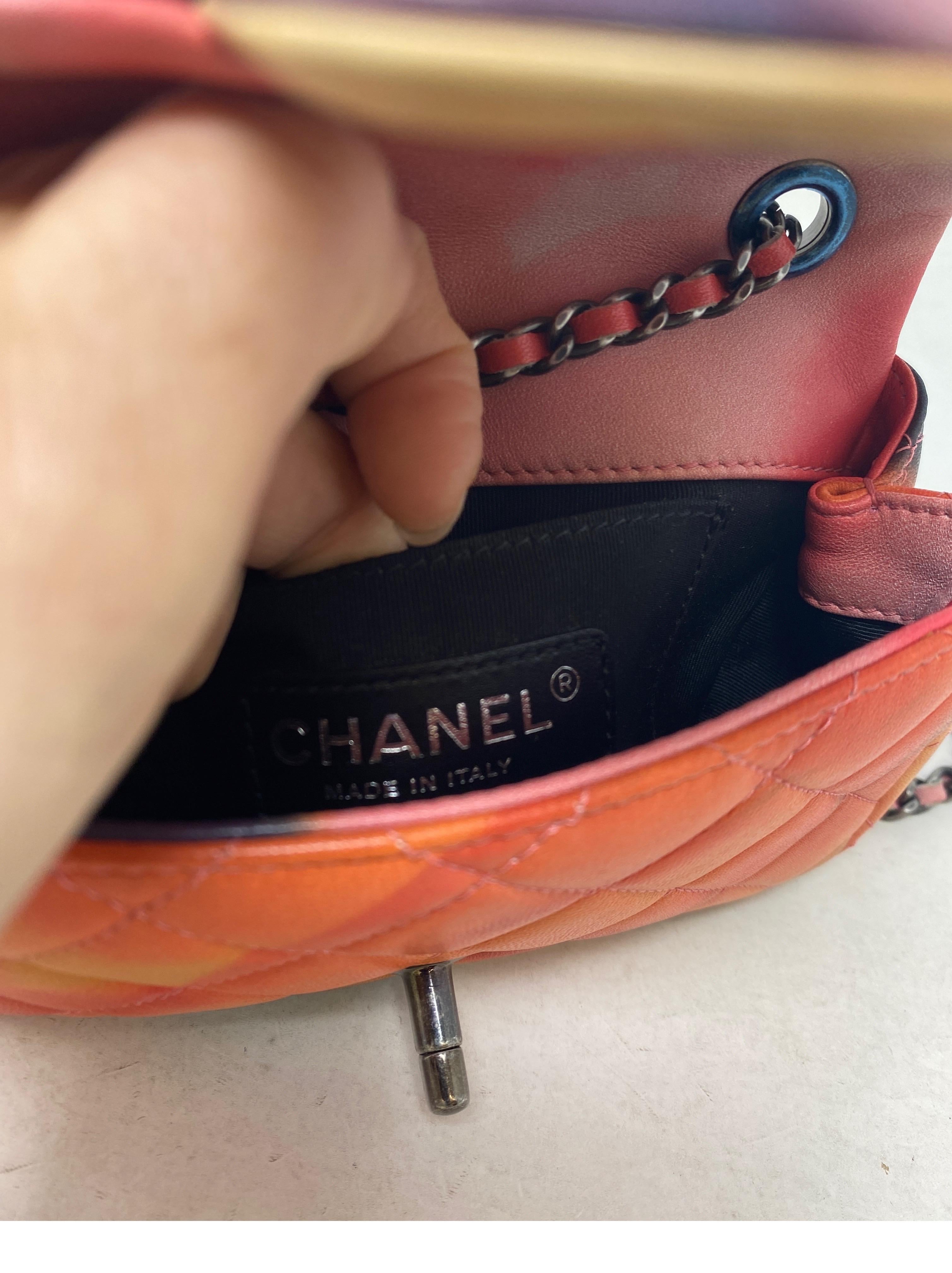 Chanel Multi-Color Flower Power Mini Bag  7