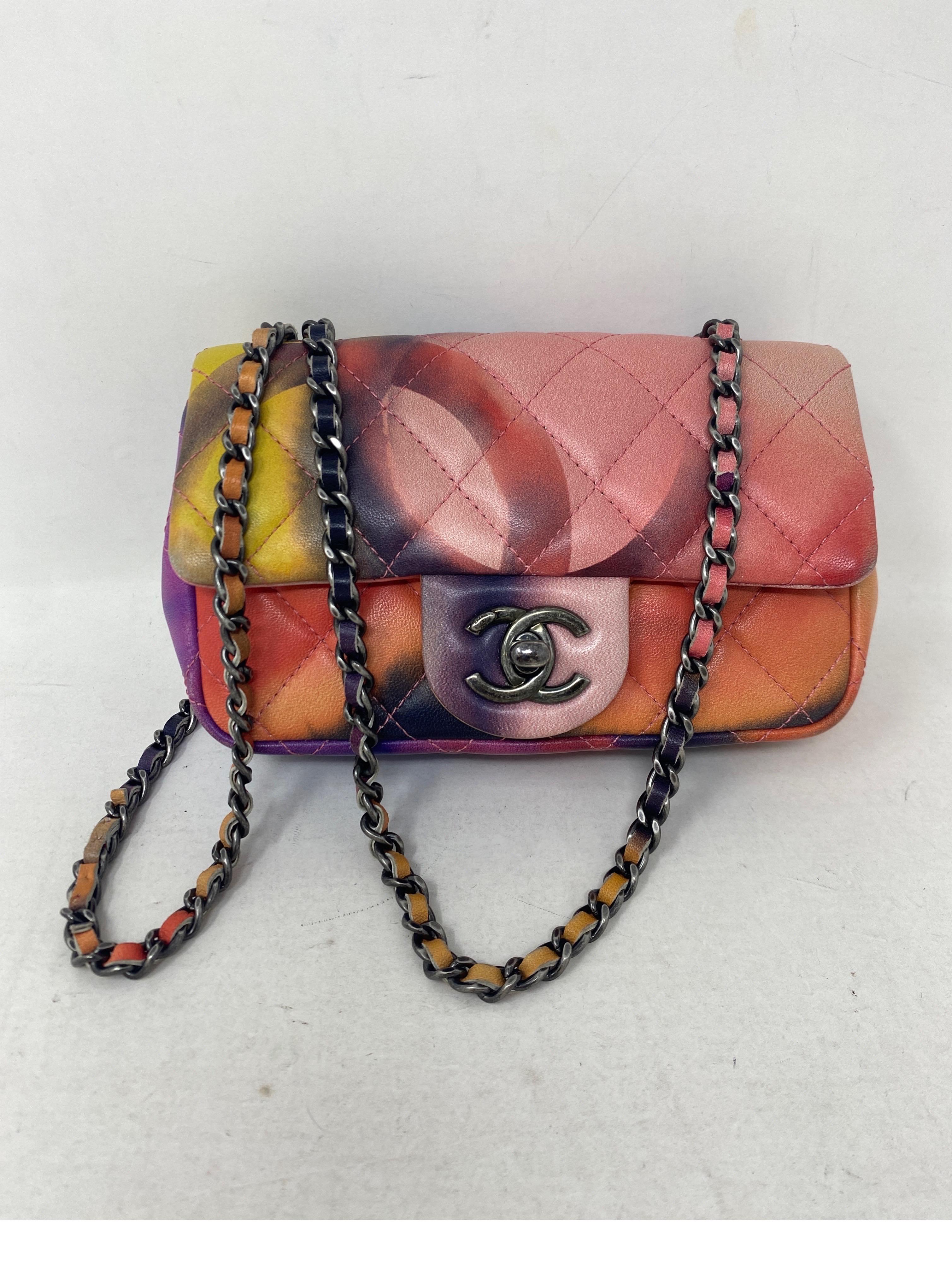 Chanel Multi-Color Flower Power Mini Bag  8