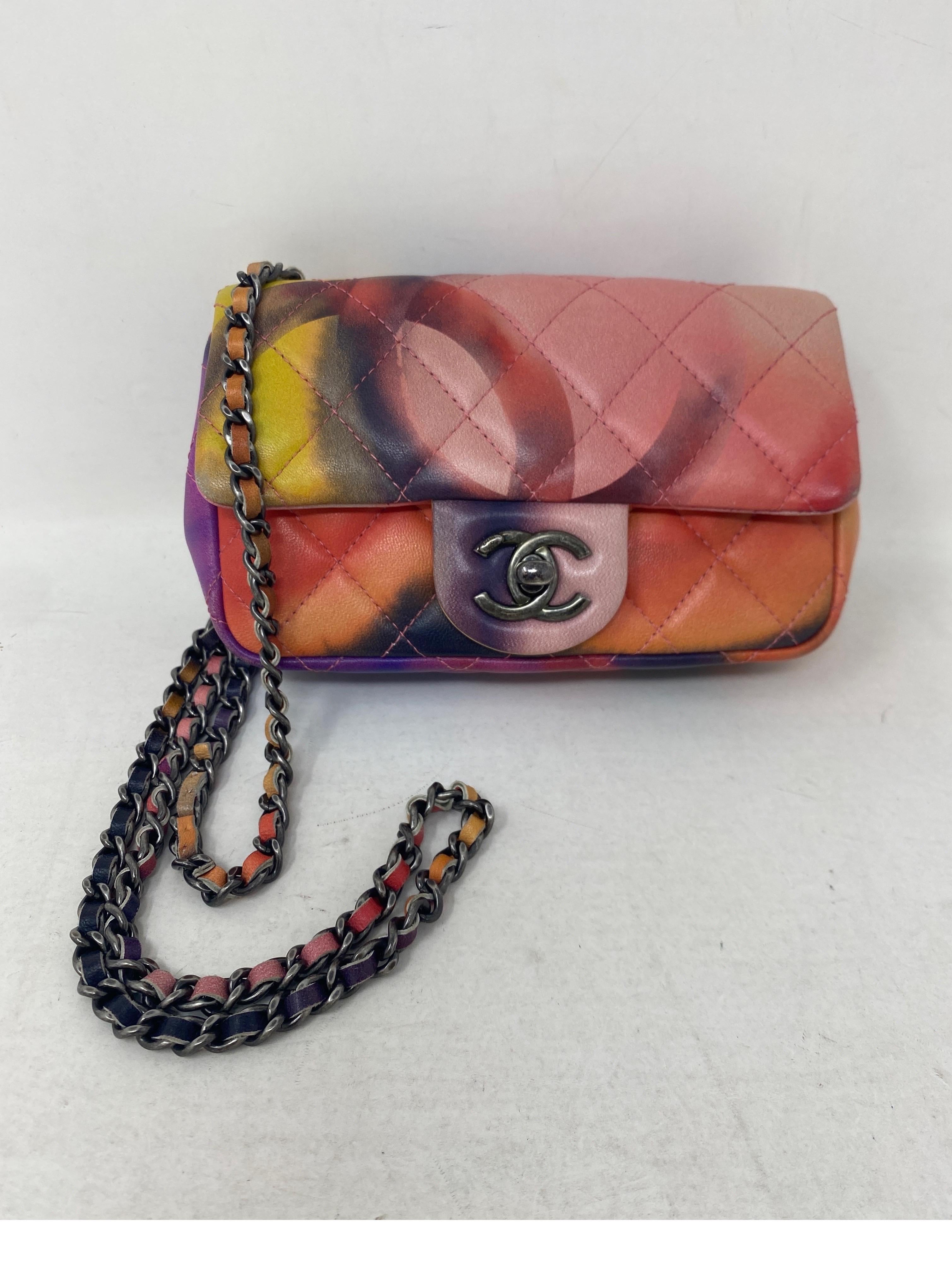 Chanel Multi-Color Flower Power Mini Bag  9