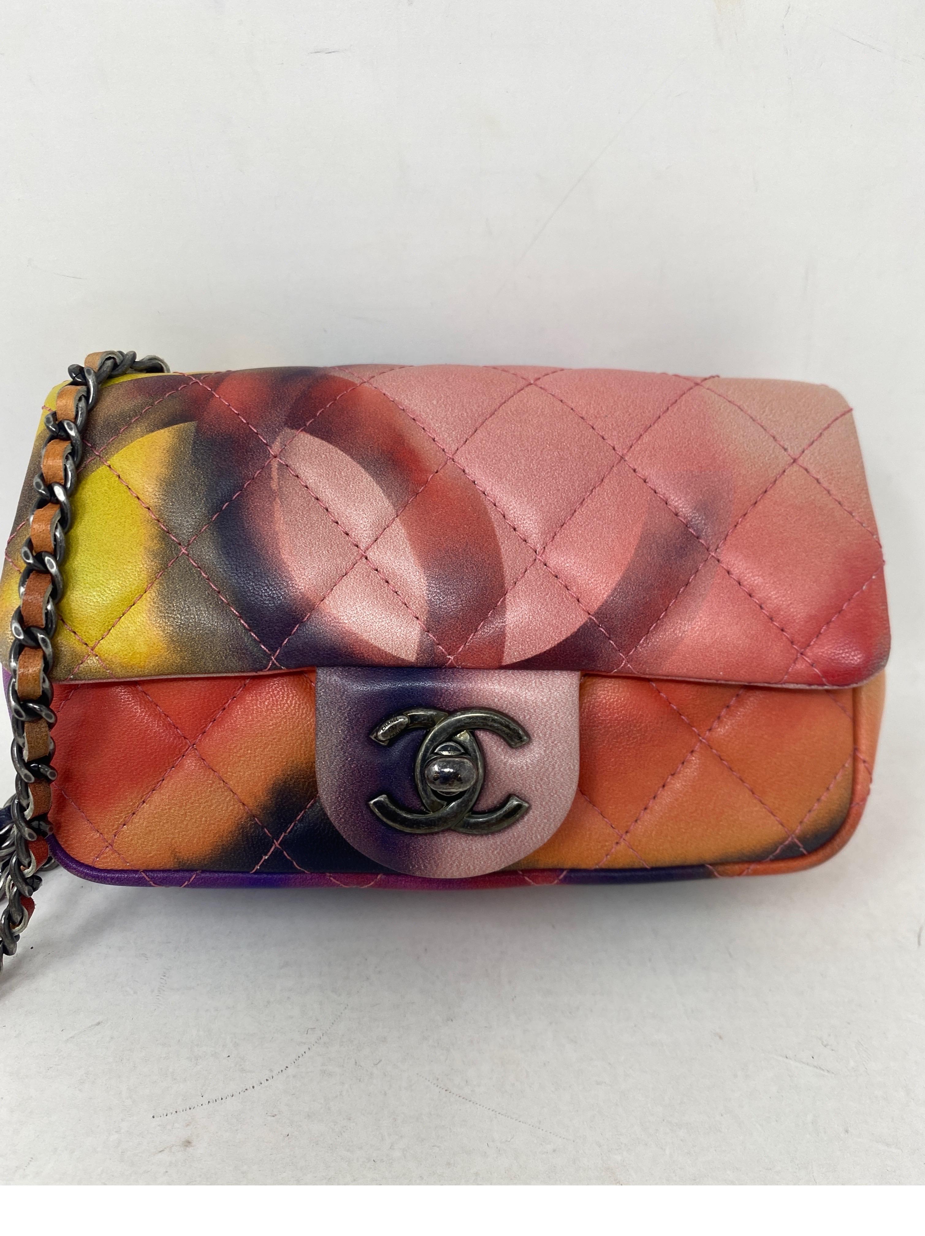 Chanel Multi-Color Flower Power Mini Bag  10