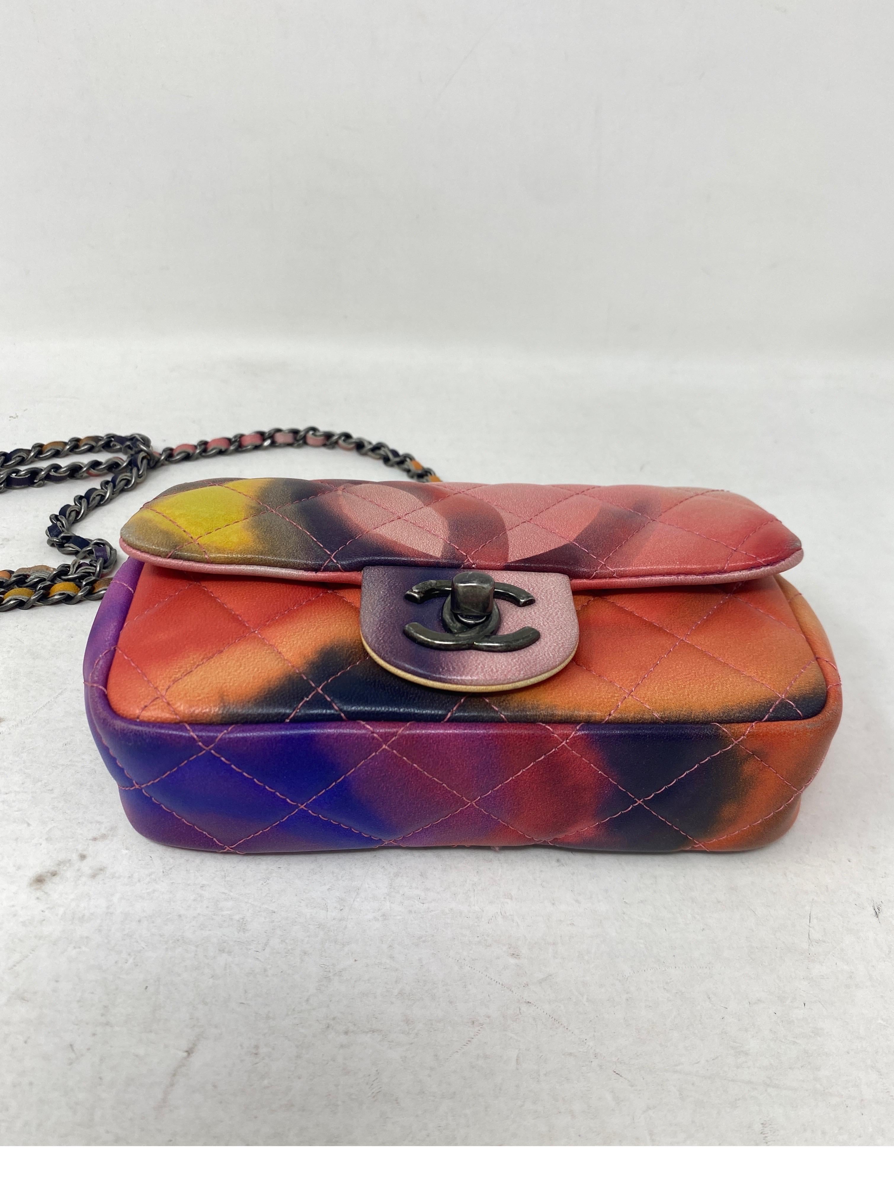 Chanel Multi-Color Flower Power Mini Bag  11