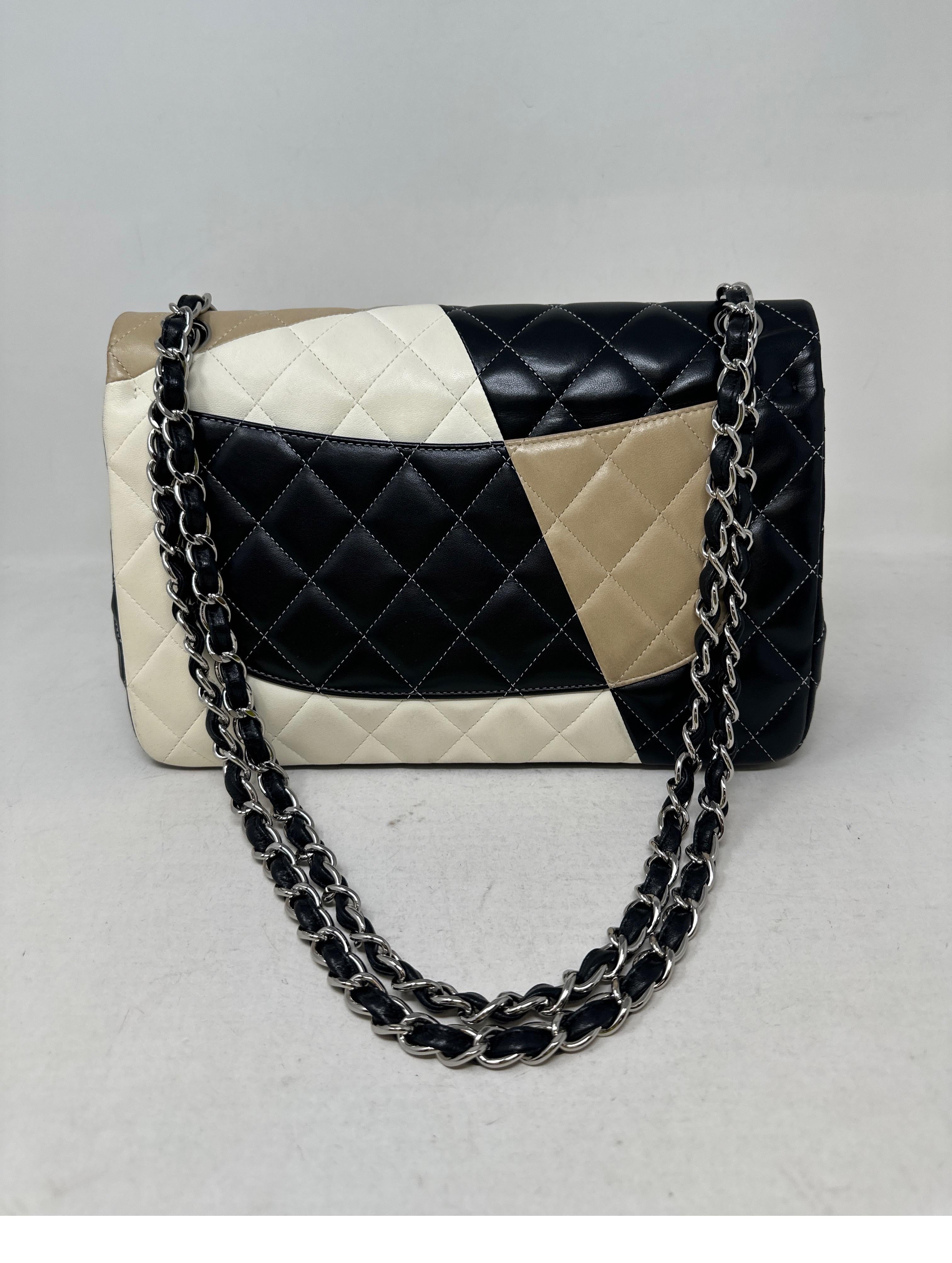Chanel Multi-Color Jumbo Bag  For Sale 13
