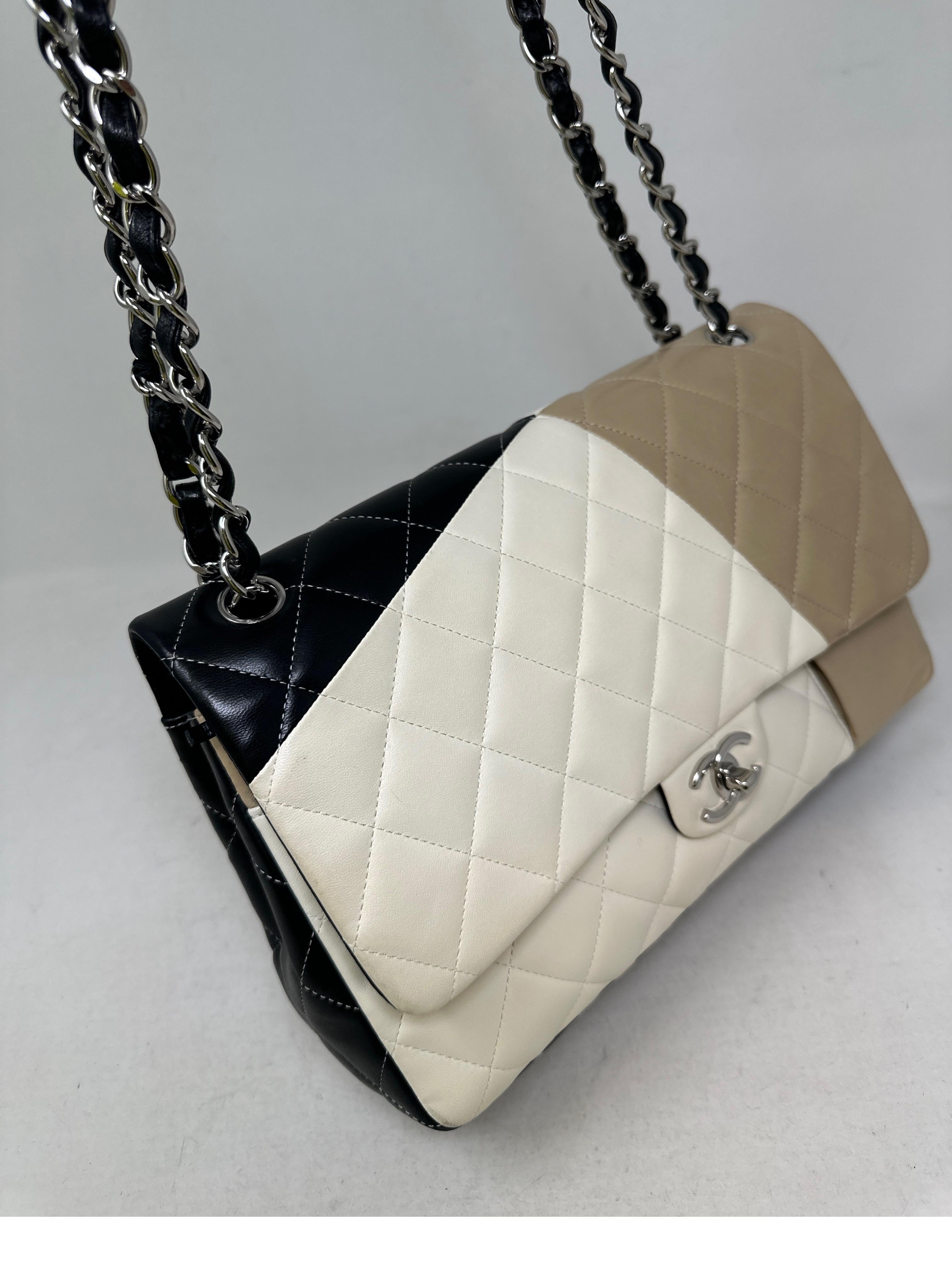 Chanel Multi-Color Jumbo Bag  For Sale 15