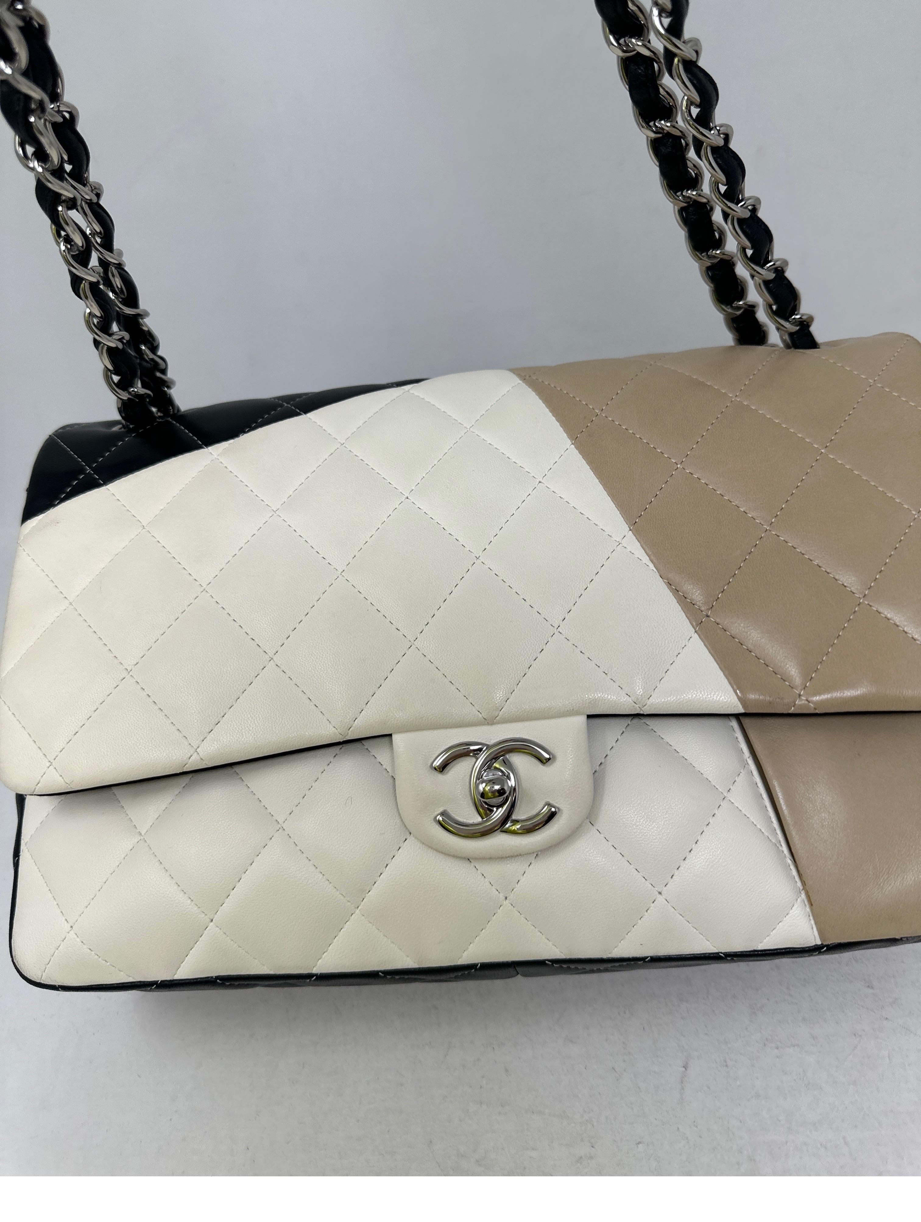 Chanel Multi-Color Jumbo Bag  For Sale 16