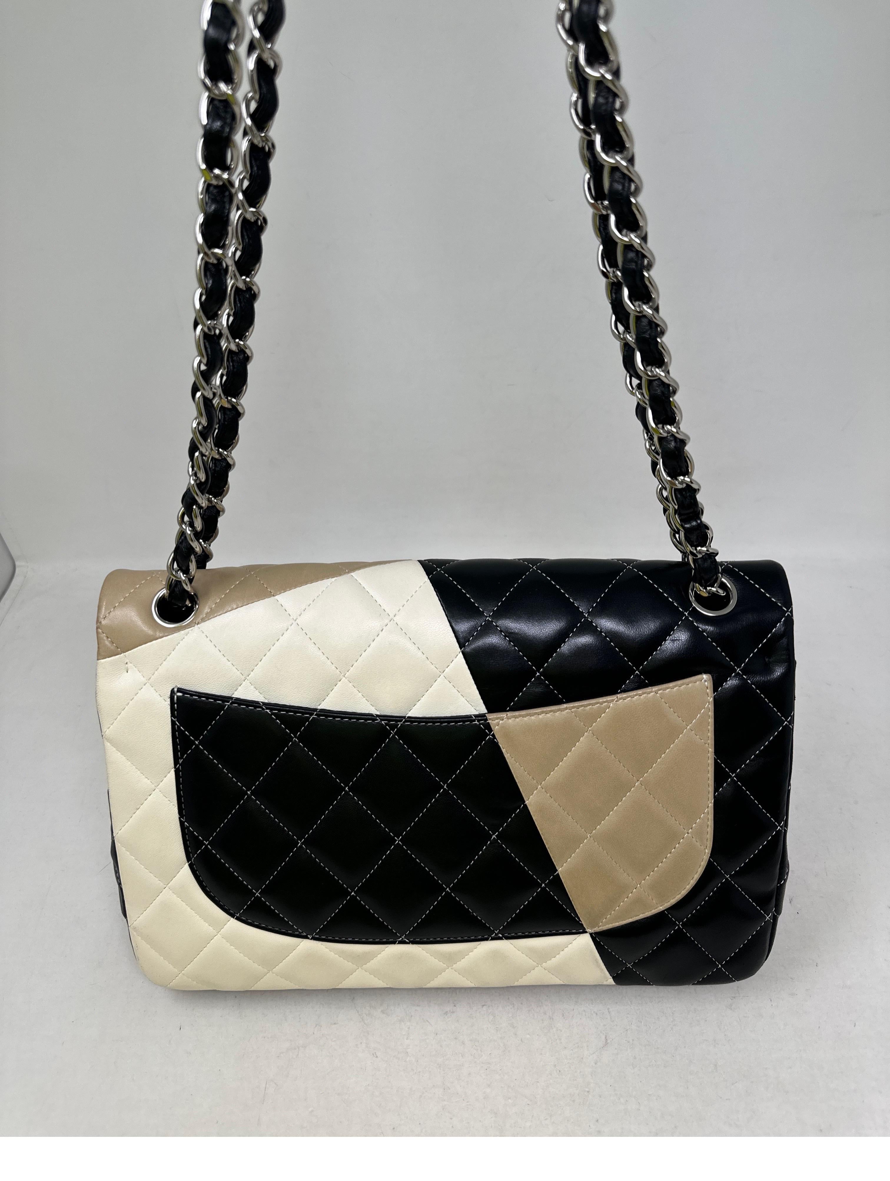 Chanel Multi-Color Jumbo Bag  For Sale 3
