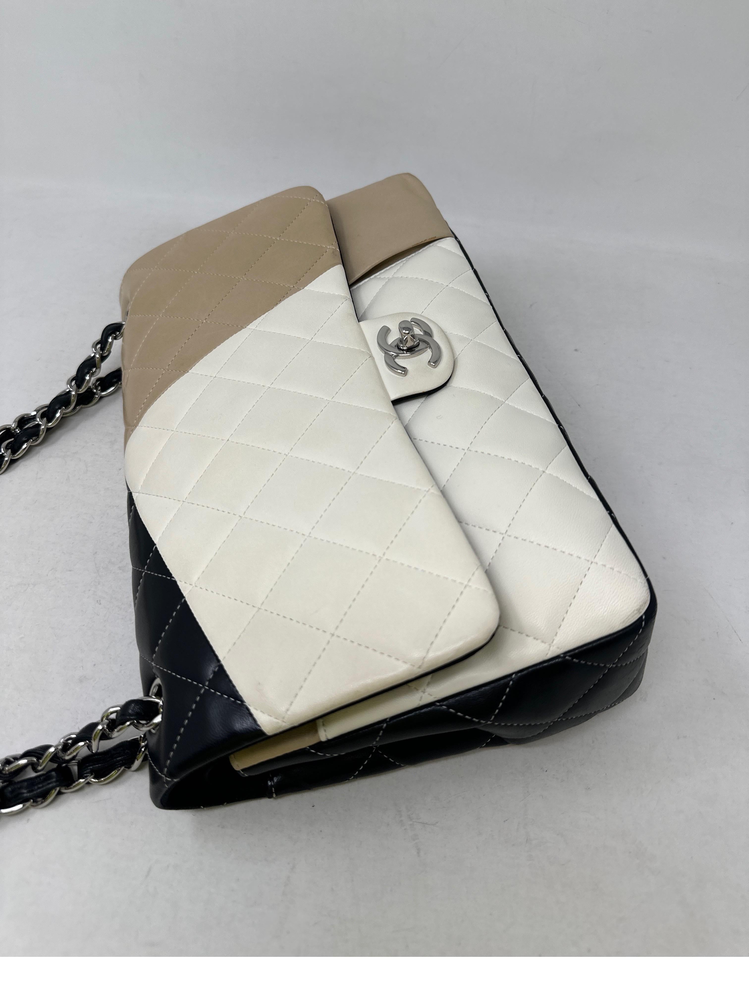Chanel Multi-Color Jumbo Bag  For Sale 4