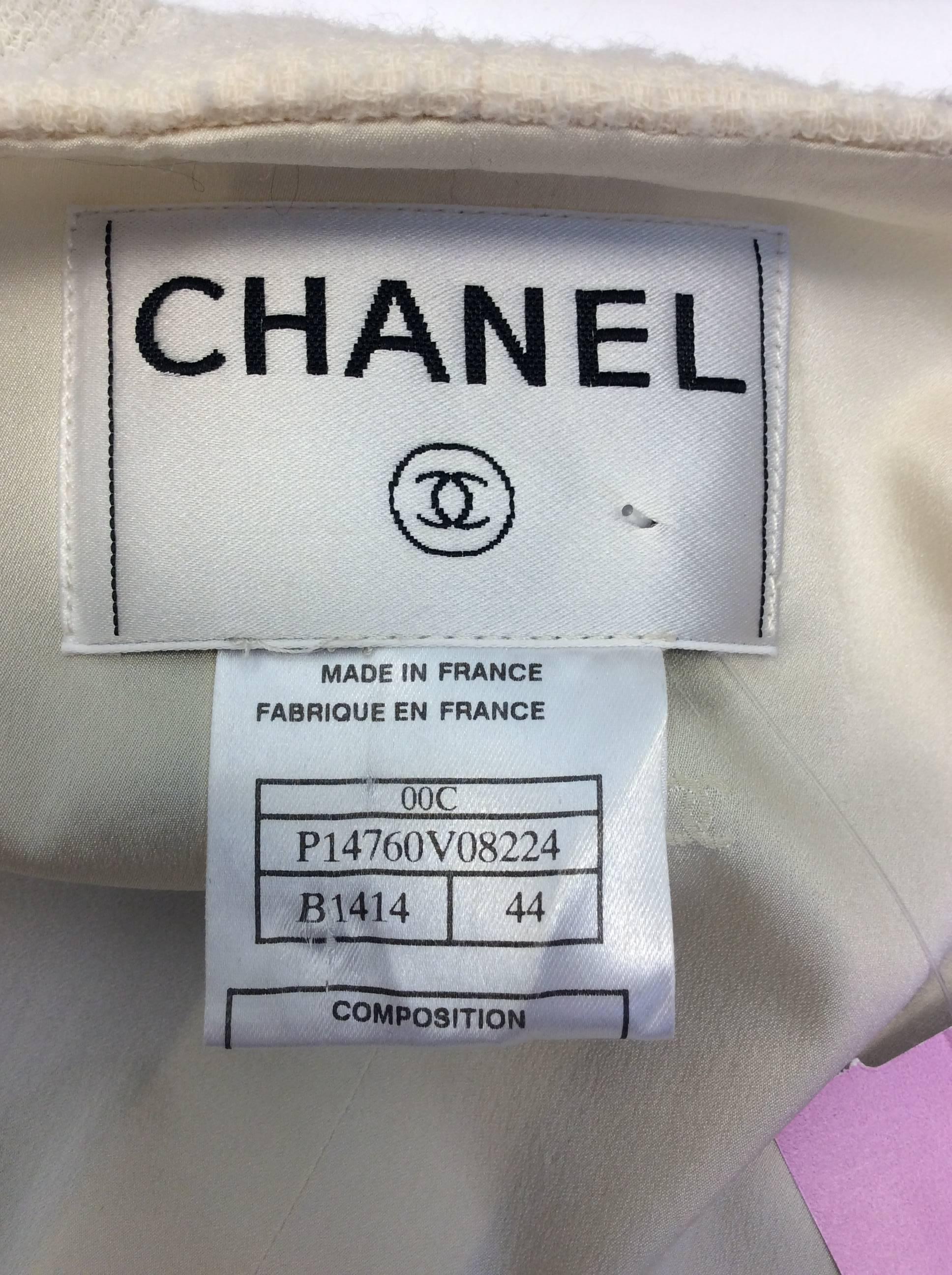 Chanel Multi-Color Stripe Jacket For Sale 4