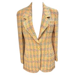 Giacca in tweed multicolore Chanel