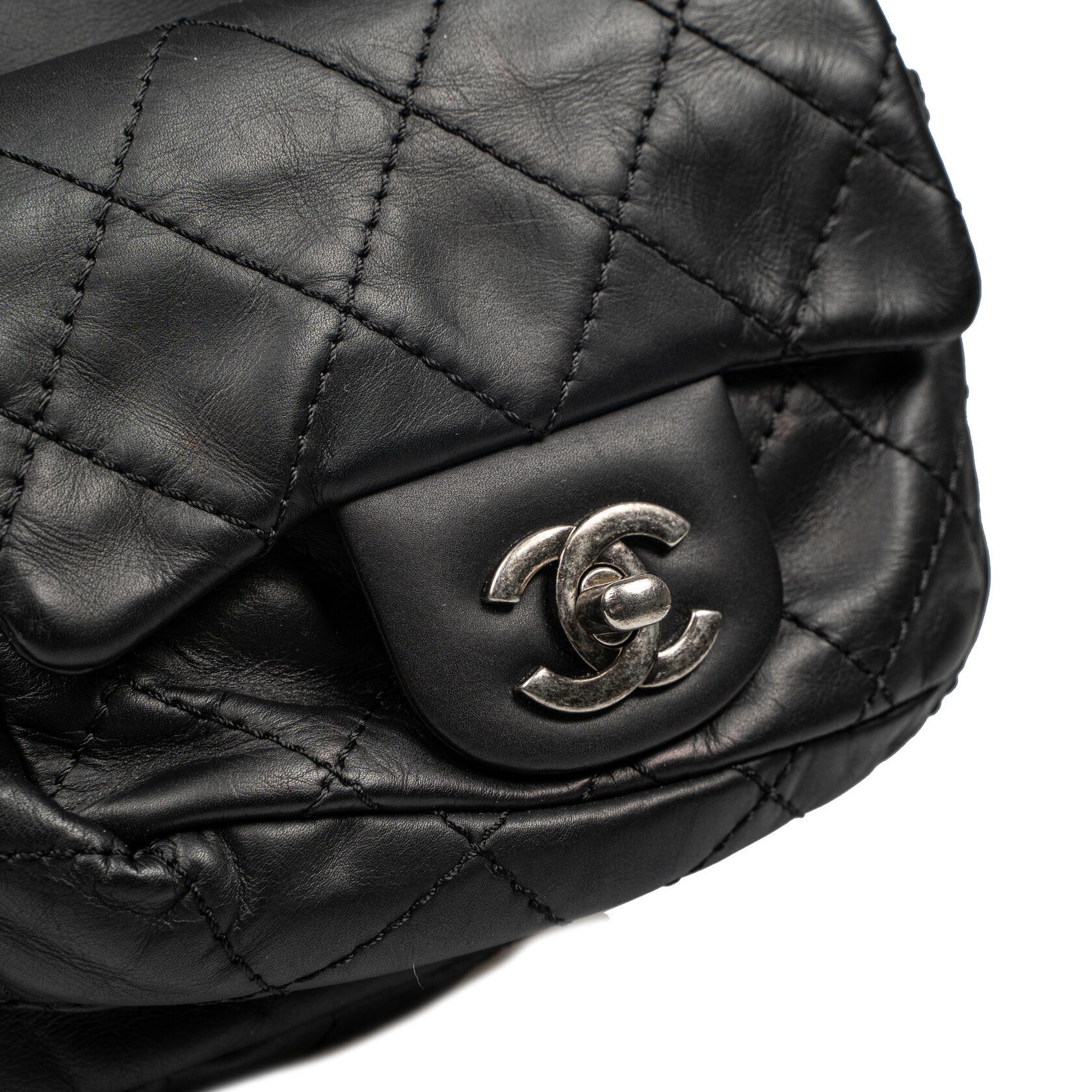 Chanel Multi Pockets Leather Backpack For Sale 4