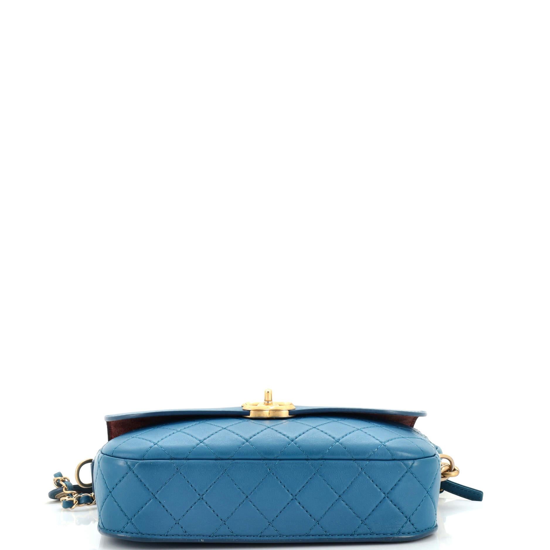 Chanel Multi Pouching Flap Bag with Coin Purse Quilted Calfskin Medium 1