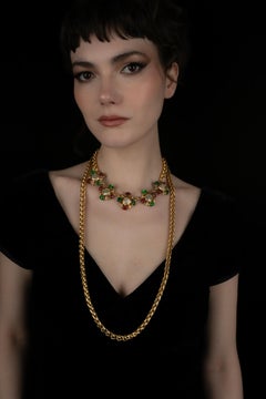 Chanel multi-row necklace by Karl Lagerfeld 1984