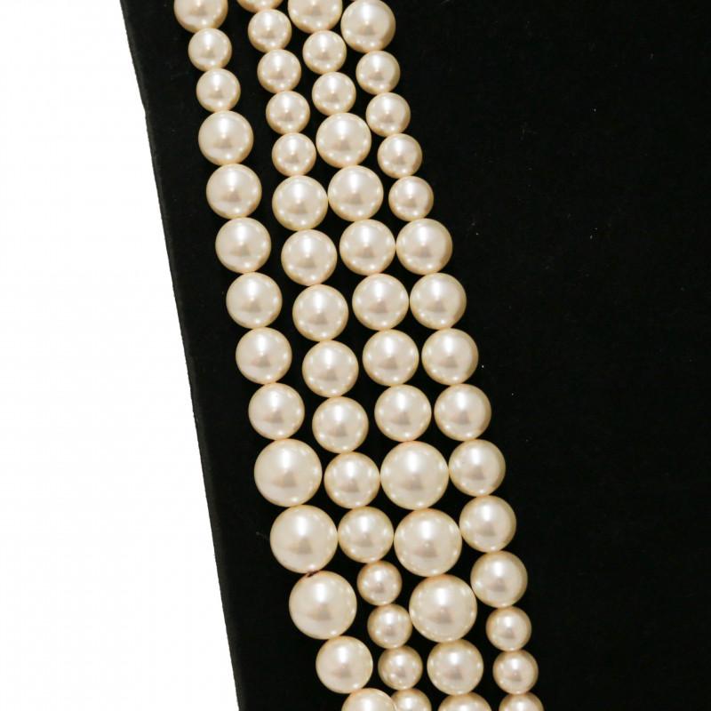 Chanel Mehrreihige Halskette Damen im Angebot