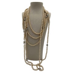 Chanel Multi-Row Pearl Necklace 2005