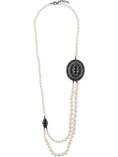 Chanel Mehrreihige Perlenkette