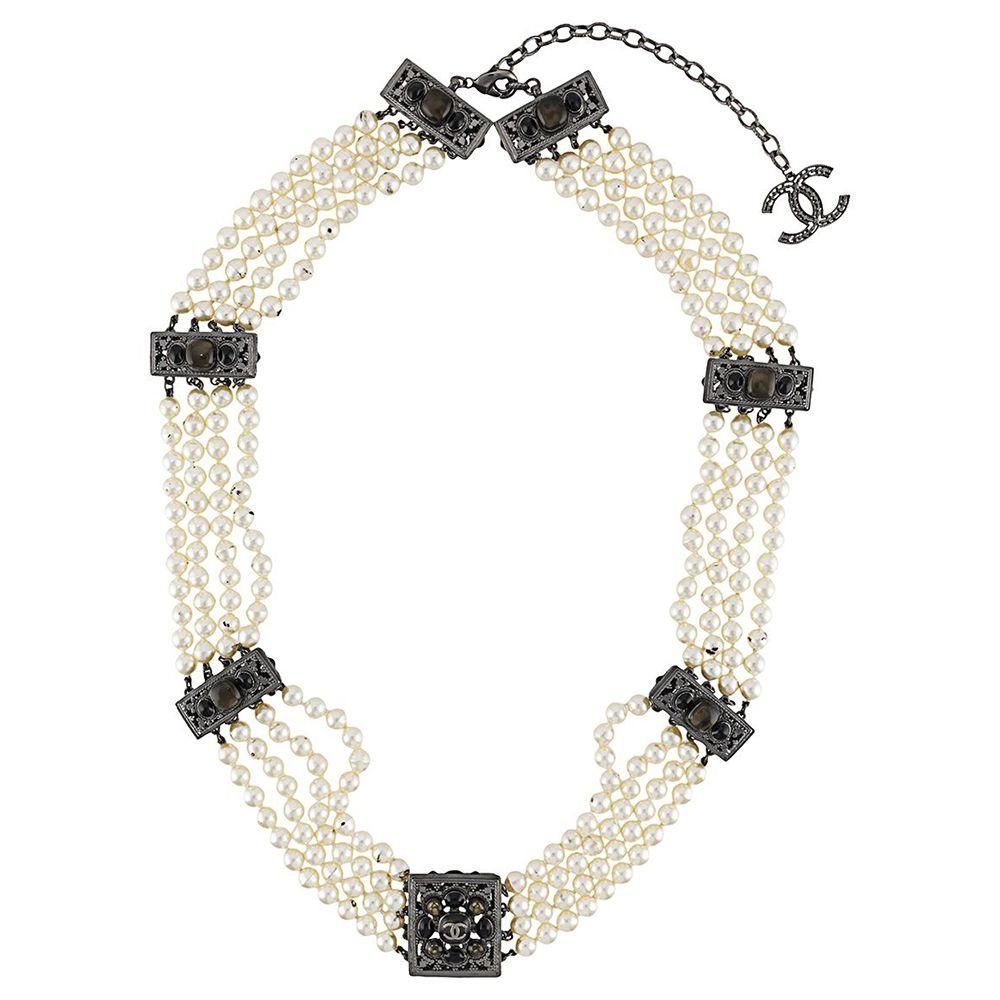multi strand pearl necklace naples