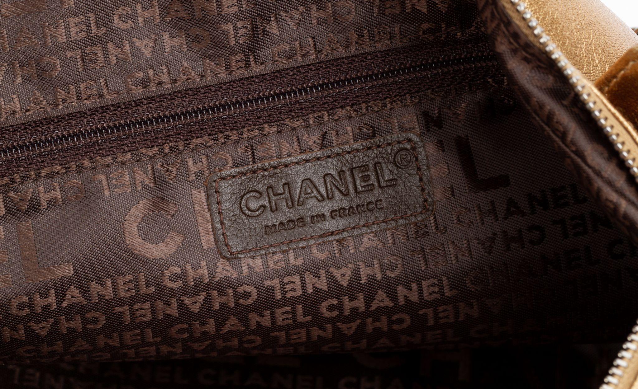 Chanel Multichian Gold Shoulder Bag For Sale 1