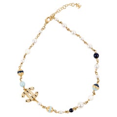 Chanel Multicolo Embellished Necklace