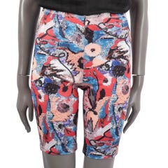 CHANEL multicolor 2019 19M COCO BEACH SEQUIN BIKER Shorts Pants 36 XS