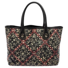 Chanel Multicolor CC Coco Printed Coated Canvas Tote