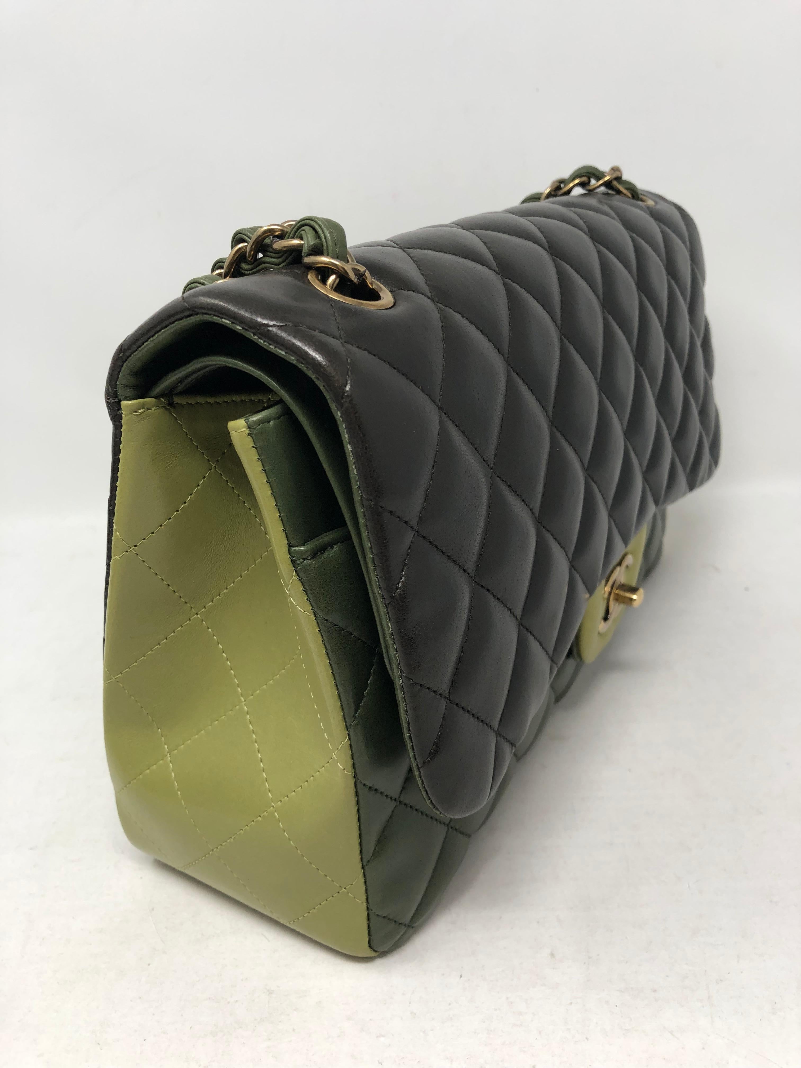 Chanel Multicolor Double Flap Bag In Excellent Condition In Athens, GA