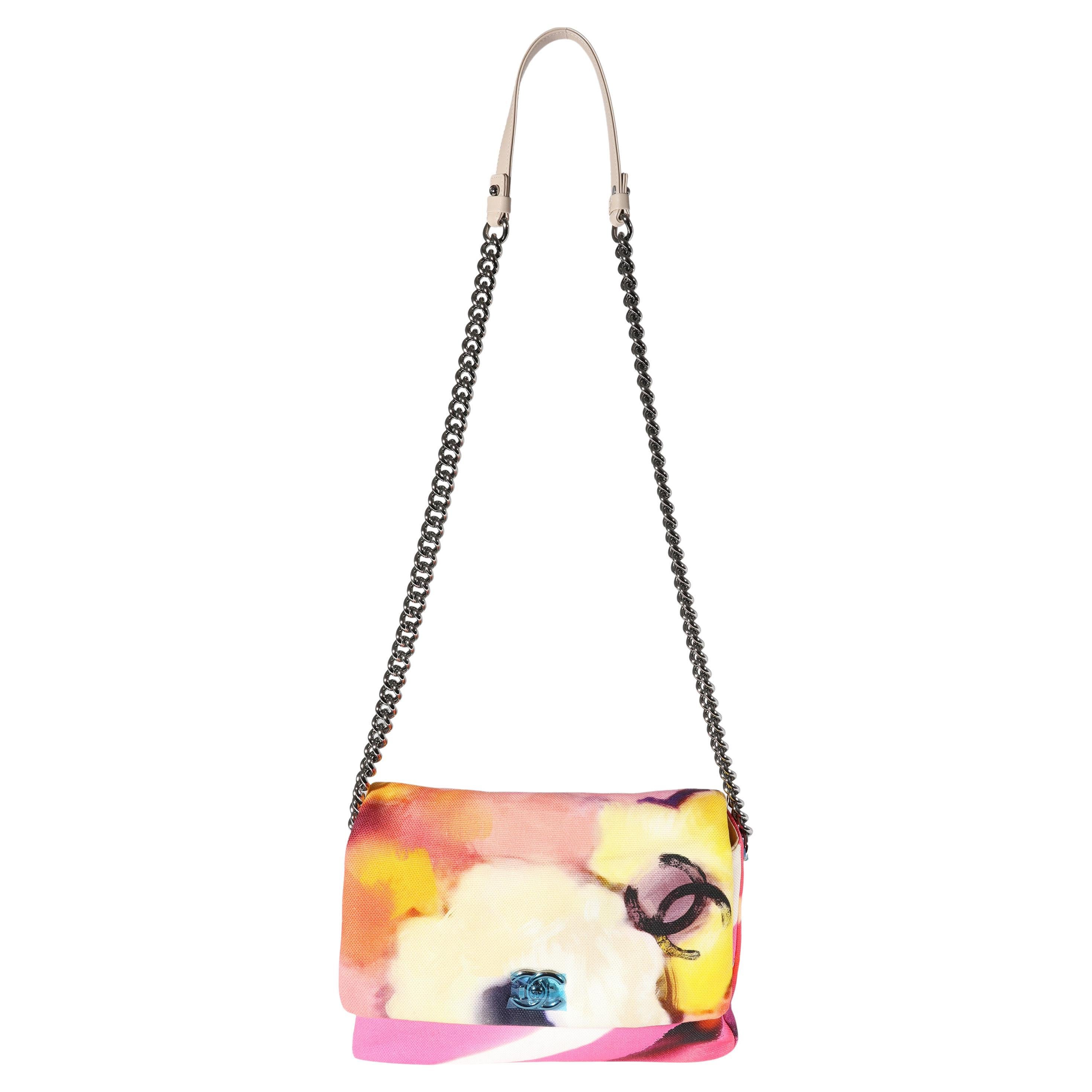 Chanel New 2016 Quilted Calfskin Leather 2.55 CC Hanger Crossbody Bag