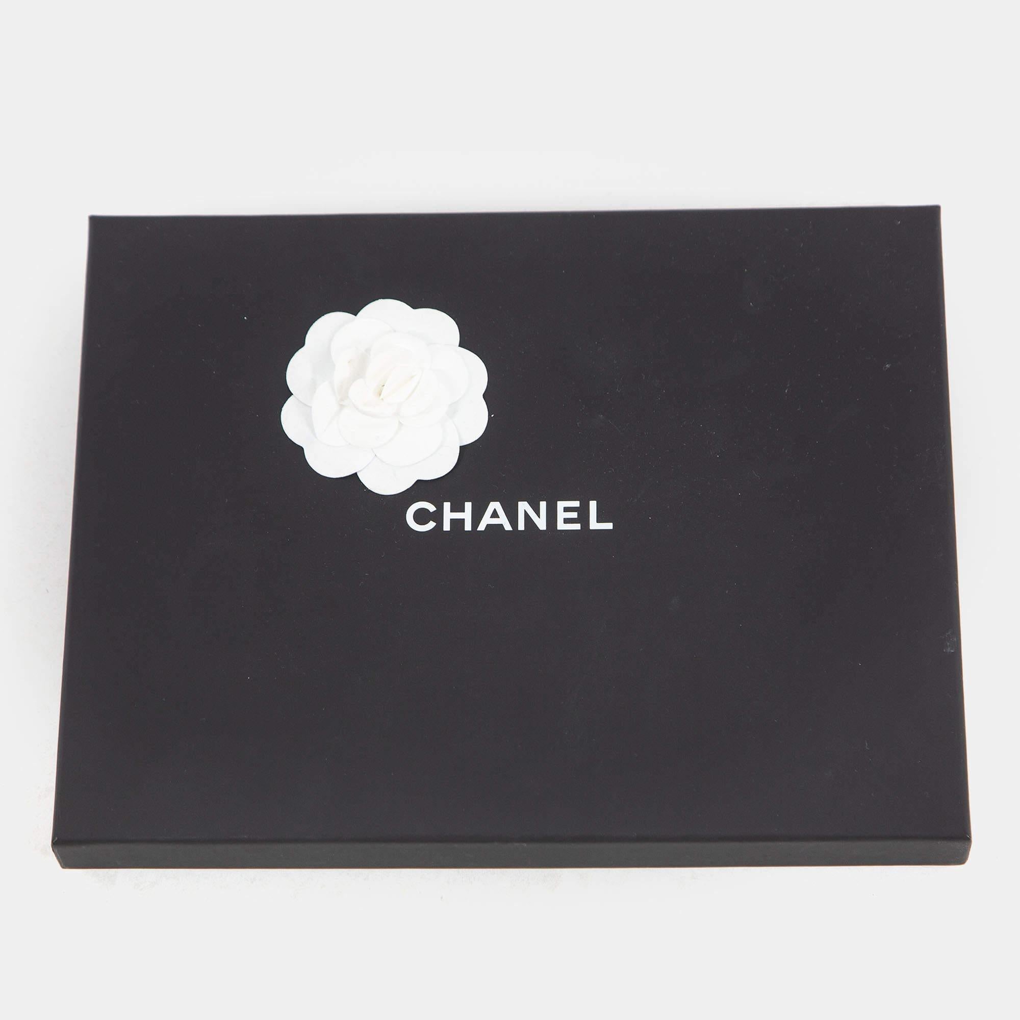 Women's Chanel Multicolor Habana Cuba Print Silk Square Scarf