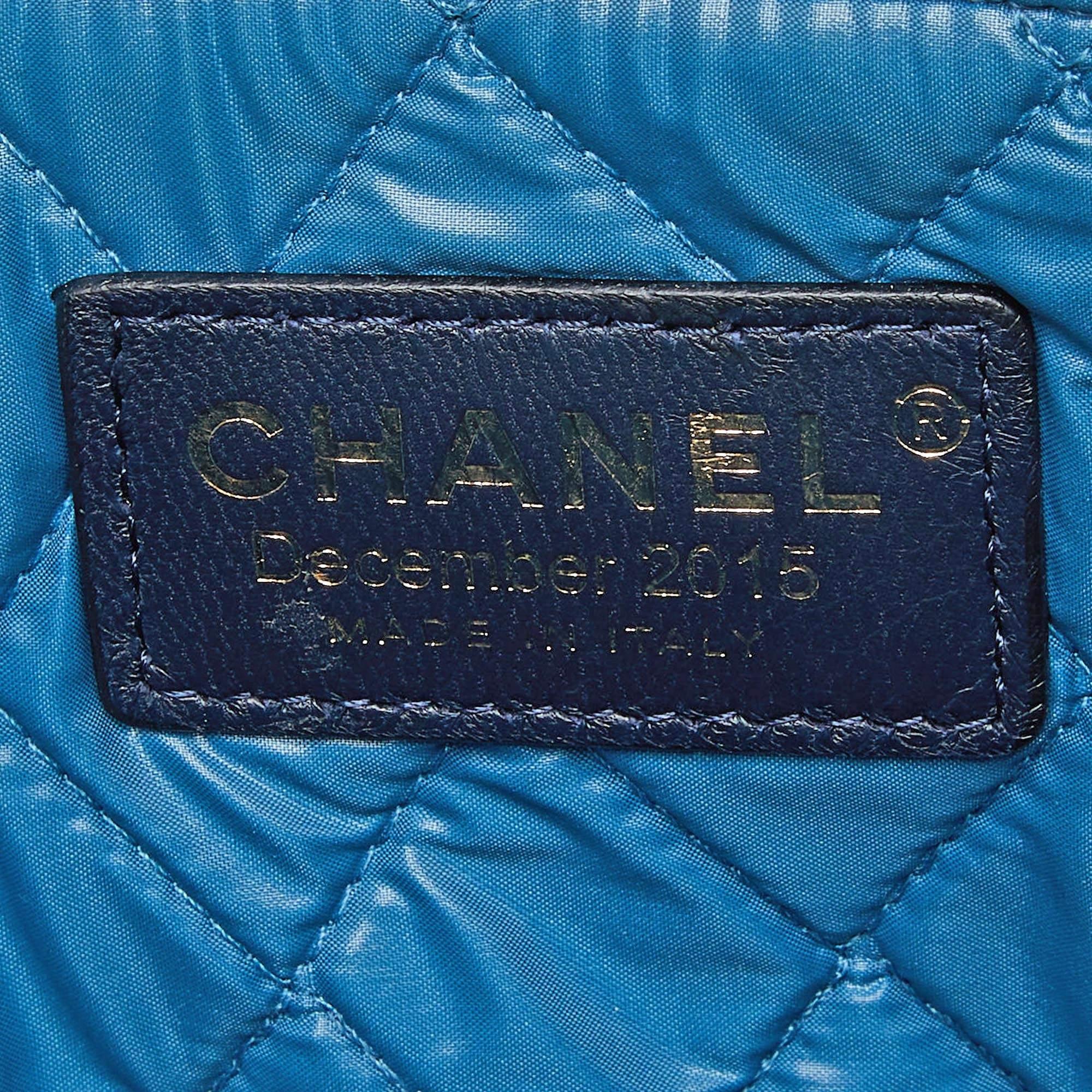 Pochette O-Case CC patchwork en cuir multicolore Chanel en vente 2