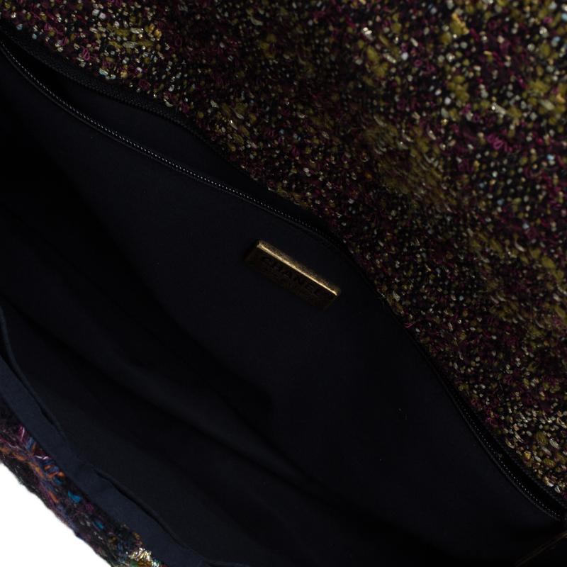 Chanel Multicolor Lesage Tweed Jewel Encrusted Reissue 2.55 Classic 228 Flap Bag 8