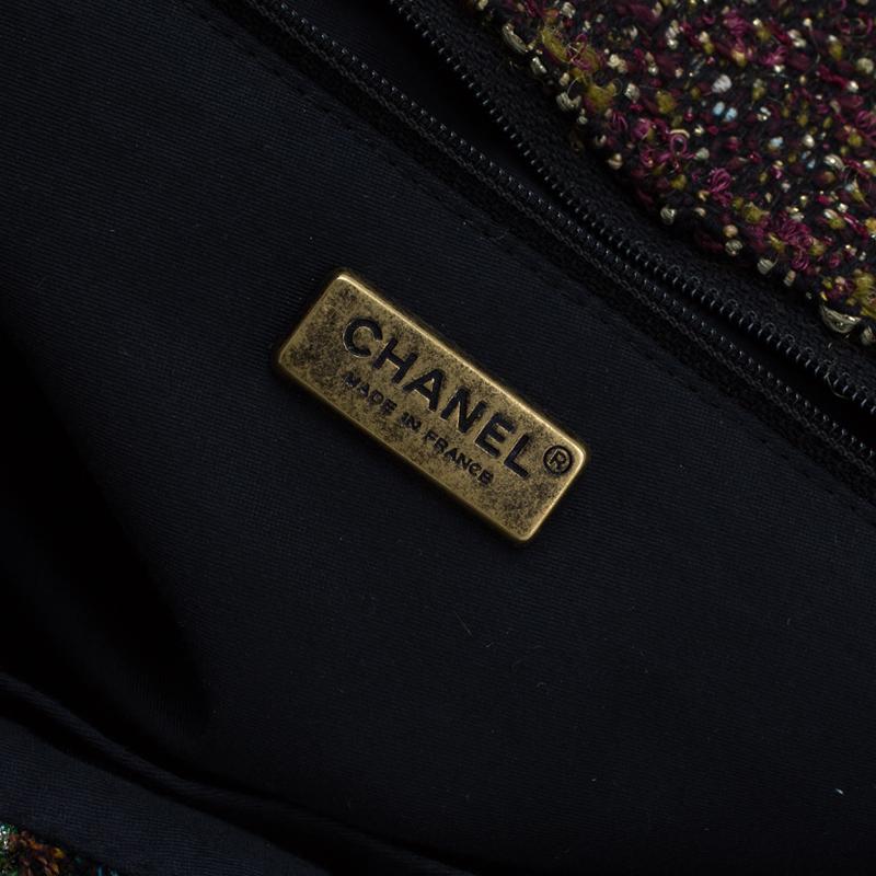 Chanel Multicolor Lesage Tweed Jewel Encrusted Reissue 2.55 Classic 228 Flap Bag 9