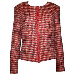 Chanel Multicolor Maison Lesage Fantasy Tweed & Crochet Knit Jacket Blazer