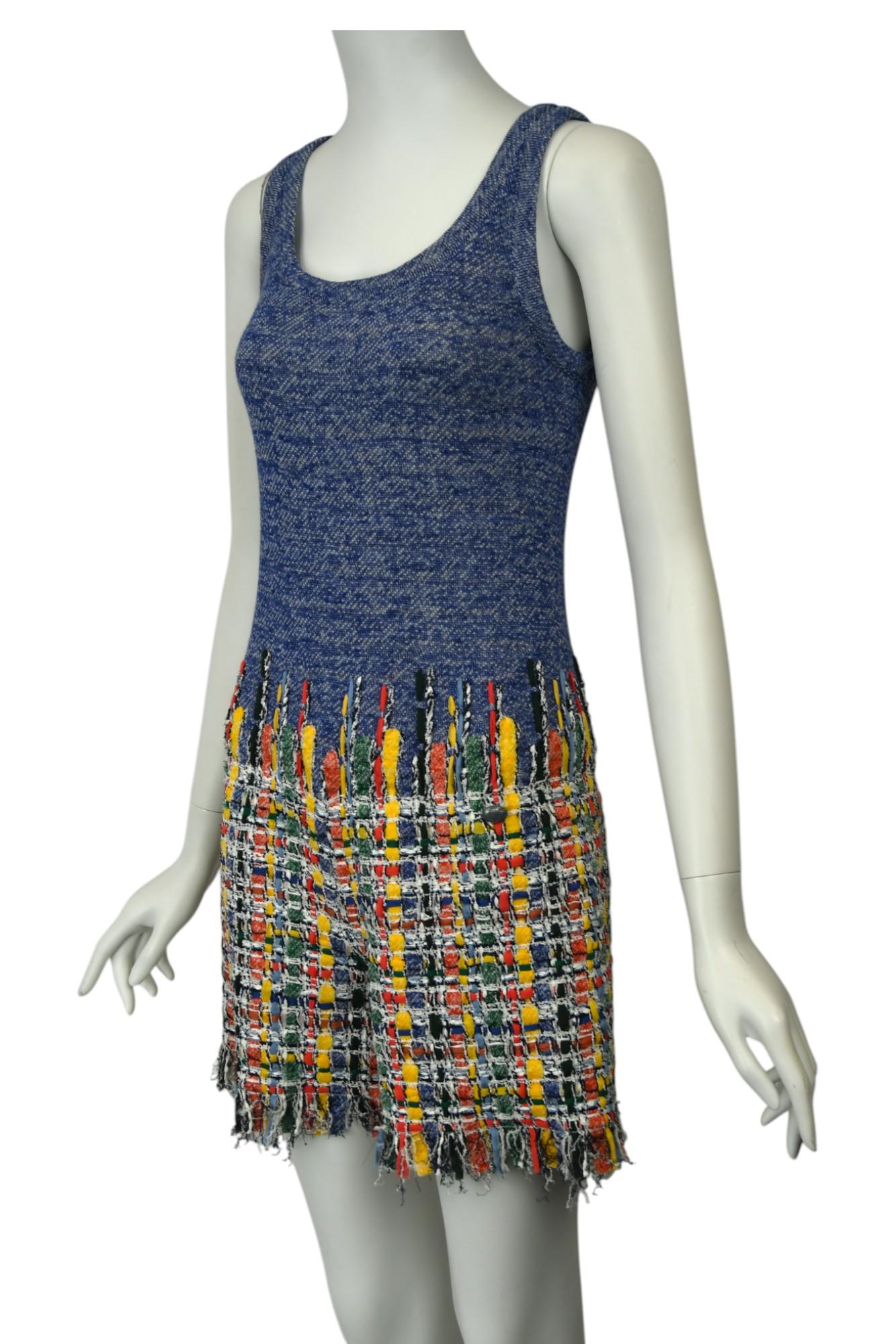 Chanel Multicolor Maison Lesage Fantasy Tweed Playsuit  Größe US 4 (Grau) im Angebot
